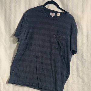 Levi's Black striped tee